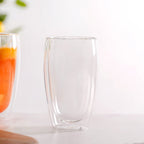 Set Of 2 Insulated Double Wall Cocktail Glasses 400ml Nestasia
