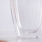 Set Of 2 Insulated Double Wall Cocktail Glasses 400ml Nestasia