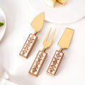 Set Of 3 Gourmet Cheese Knives Nestasia