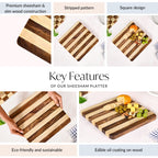 Atelier Square Serve And Slice Board 30x30cm Nestasia
