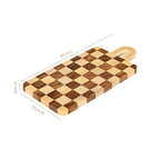 Serve And Slice Rectangle Checkered Atelier Board 45x21cm Nestasia