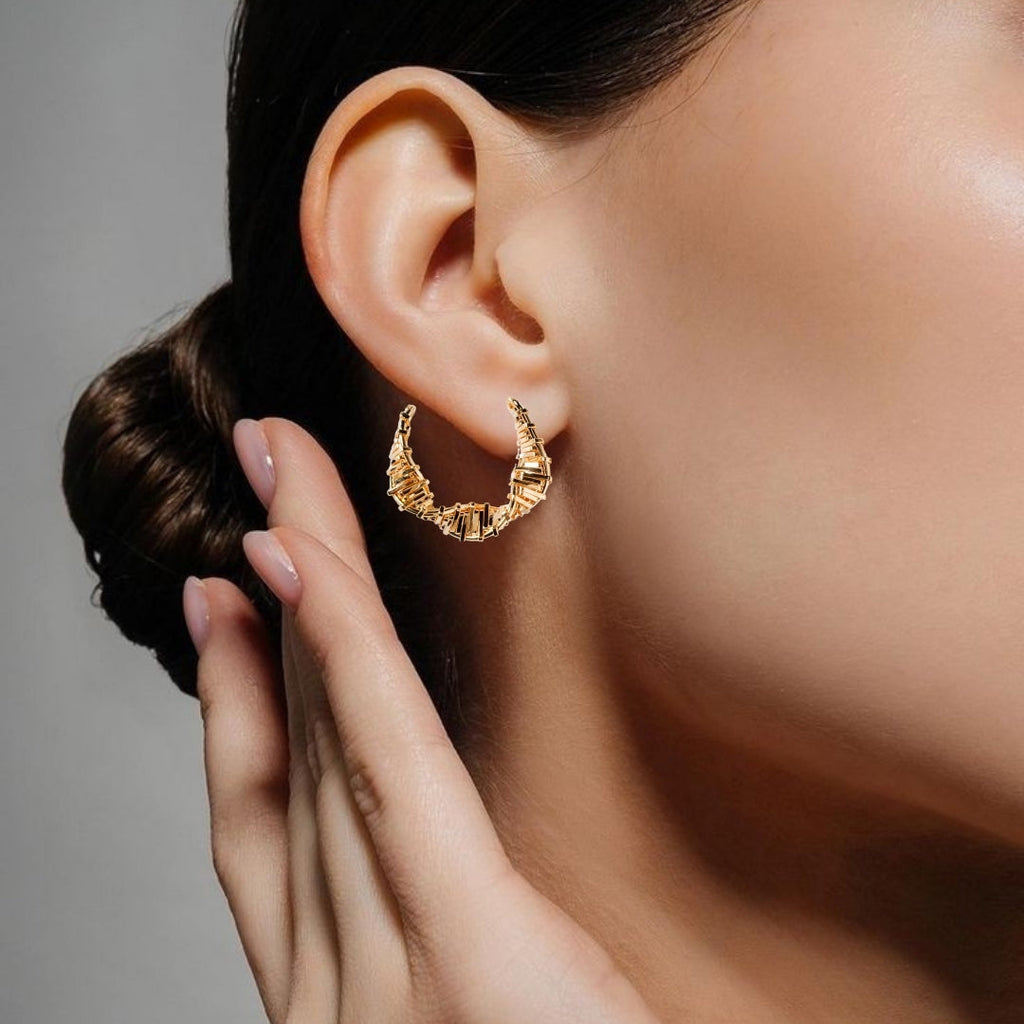 Shift J Hoops Gold Nestasia