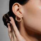 Shift J Hoops Gold Nestasia