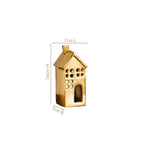 Shimmer Haus Gold Candle Holder Nestasia