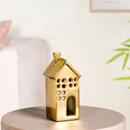 Shimmer Haus Gold Candle Holder Nestasia