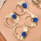 Mini Shola Flower Wreath Eco-Friendly Set Of 4 Nestasia
