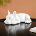 White Bulldog Showpiece Nestasia
