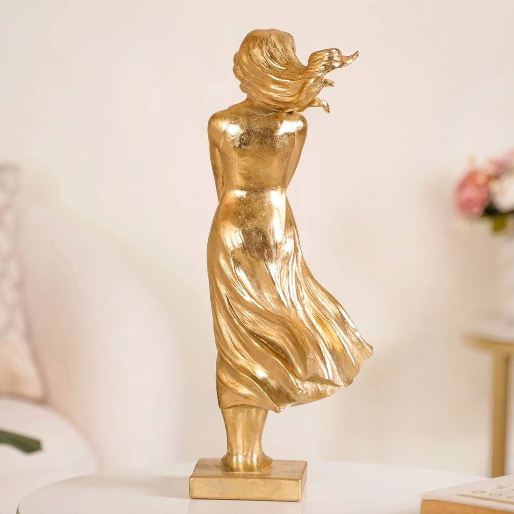 Golden Girl Statue Large Nestasia