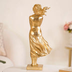 Golden Girl Statue Large Nestasia