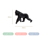 Modern Black Gorilla Showpiece Nestasia