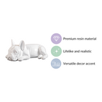 White Bulldog Showpiece Nestasia