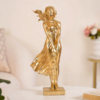 Golden Girl Statue Large Nestasia