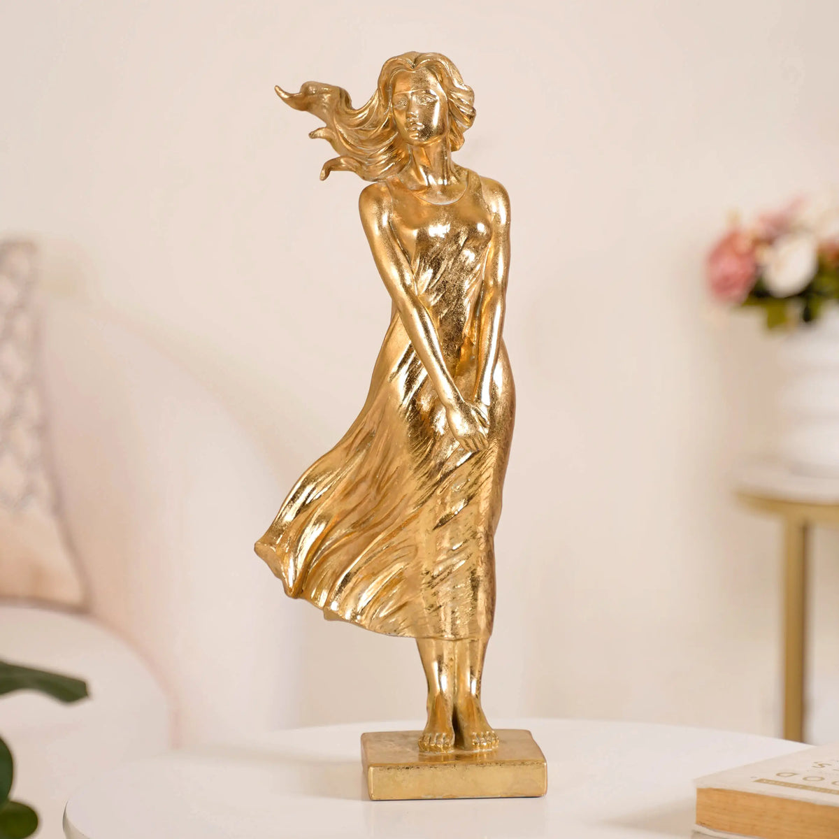 Golden Girl Statue Large Nestasia