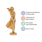 Golden Girl Statue Large Nestasia