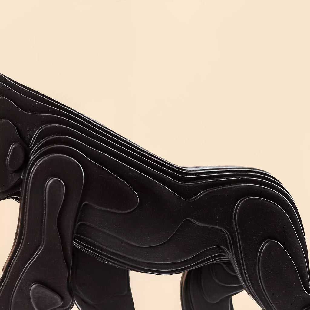 Modern Black Gorilla Showpiece Nestasia