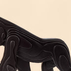 Modern Black Gorilla Showpiece Nestasia