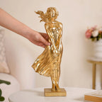 Golden Girl Statue Large Nestasia