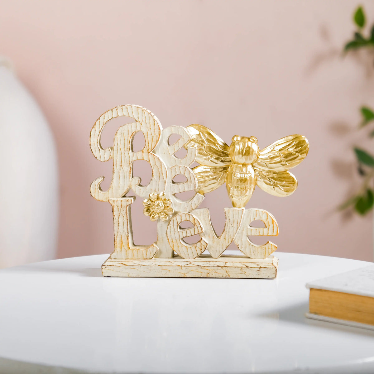 Bee-Lieve Home Letter Decor Object Nestasia