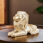 Majestic Lion Modern Decor Gold Nestasia