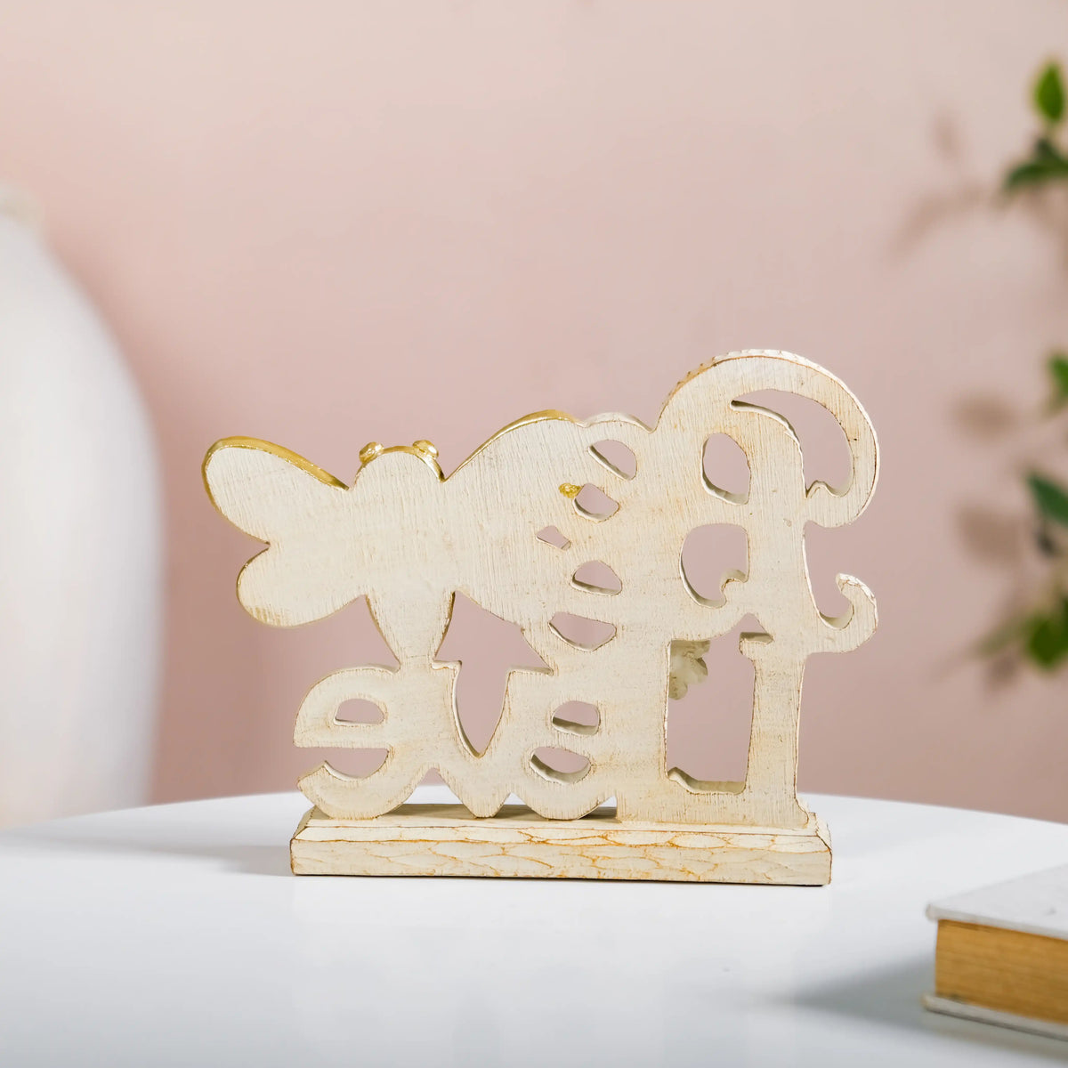 Bee-Lieve Home Letter Decor Object Nestasia