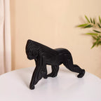 Modern Black Gorilla Showpiece Nestasia
