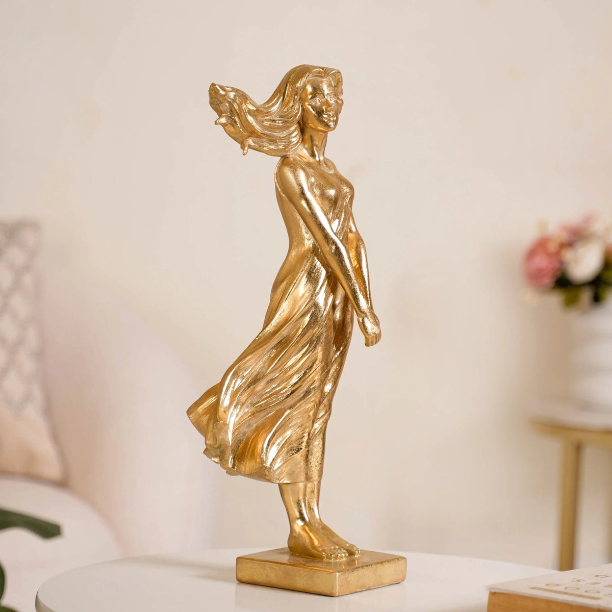 Golden Girl Statue Large Nestasia