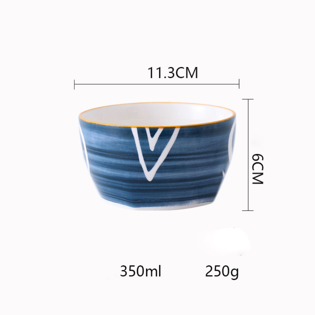 Capri Side Bowl Set of 4 Nestasia