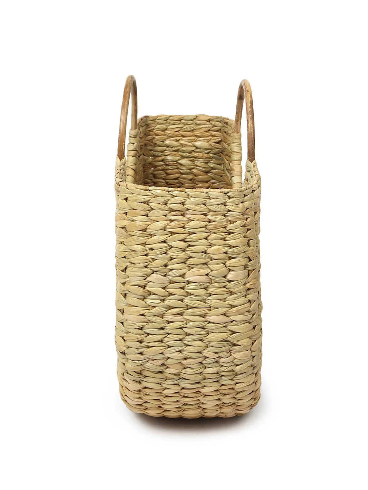 Handmade Seagrass U-Shape Tote Bag for Beach, Storage