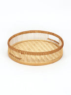 Natural Bamboo Tray for Gifting, Serving, and Multipurpose Use