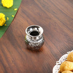 Floral Pooja Thali And Kalash Set 19cm Nestasia