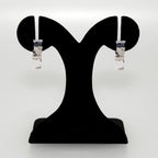 Silver Rippled Hoops Nestasia