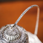 Silver Singhasan With Detachable Chatra Nestasia