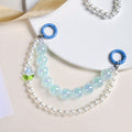 Sky Pearl Harmony Beaded Keychain Nestasia