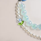 Sky Pearl Harmony Beaded Keychain Nestasia