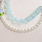 Sky Pearl Harmony Beaded Keychain Nestasia