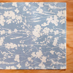 Slate Blue 8 Seater Pure Cotton Runner 264x35cm Nestasia