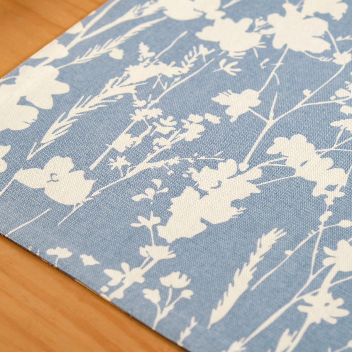 Slate Blue Cotton Placemat Set Of 6 Nestasia