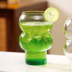 Viral Bubble Glass Tumbler Set Of 2 550ml Nestasia