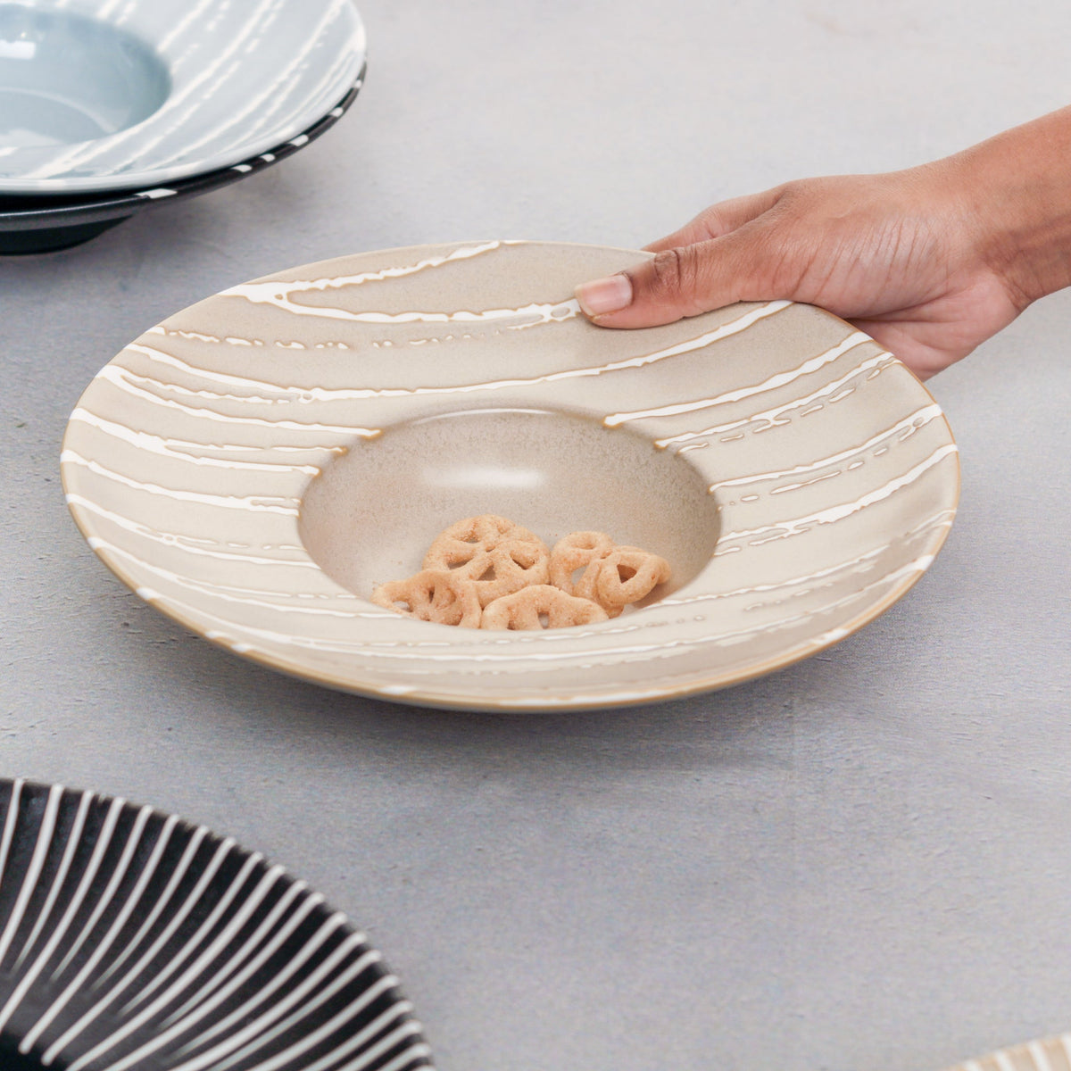 Sleek Pasta Bowl Nestasia