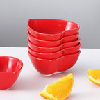 Heart Shaped Bowls Set of 6 Nestasia