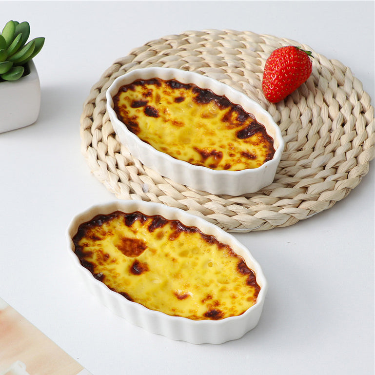Oval Dish Set of 6 Nestasia