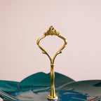 Teal Tantrum Flower 3-tier Snack Stand Nestasia
