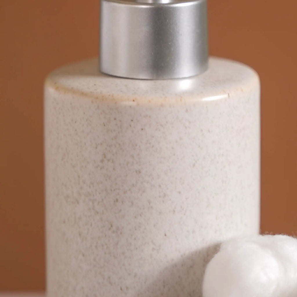 Ceramic Soap Dispenser With Stand Nestasia