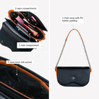 Soi Tresse Saddle Shoulder Bag Nestasia