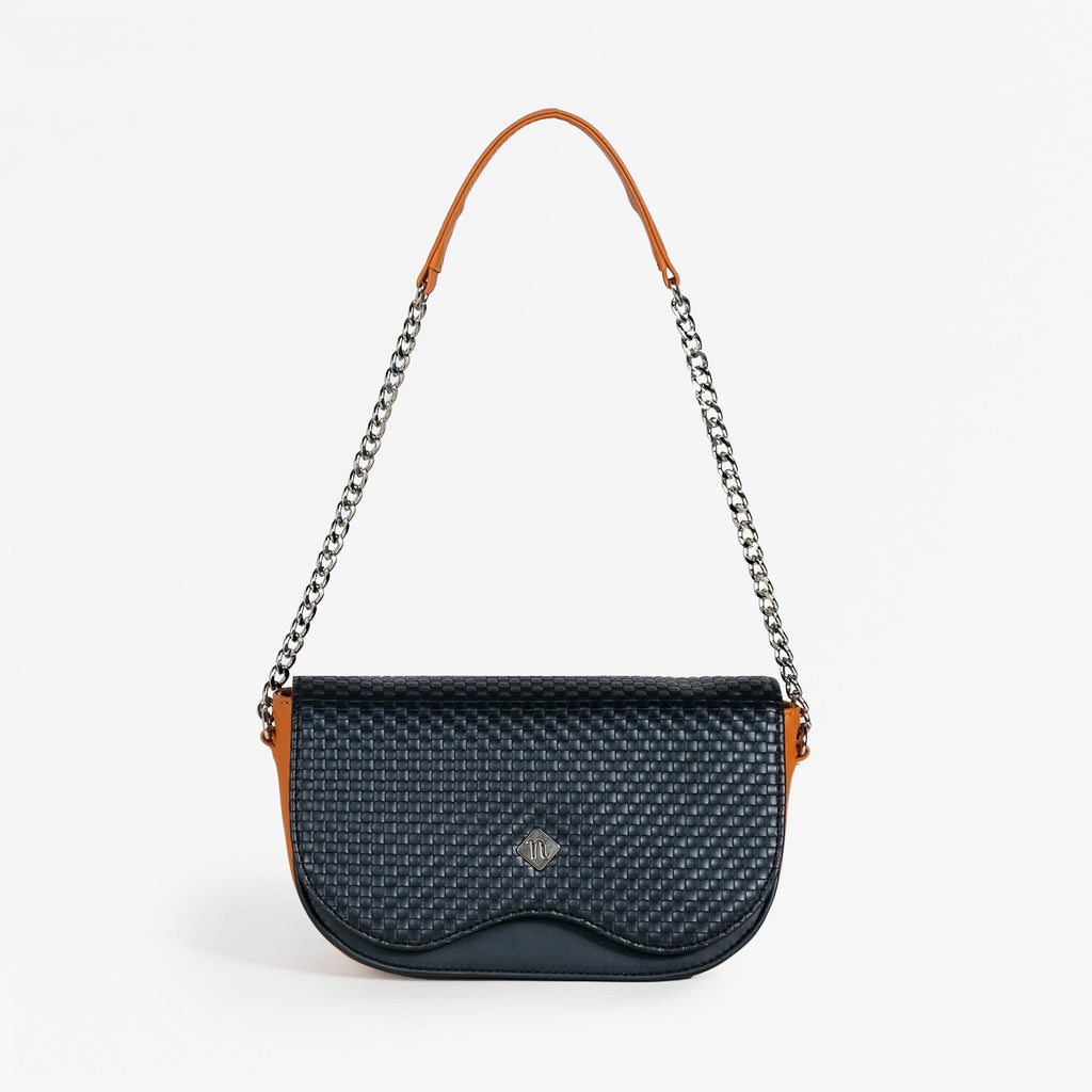 Soi Tresse Saddle Shoulder Bag Nestasia