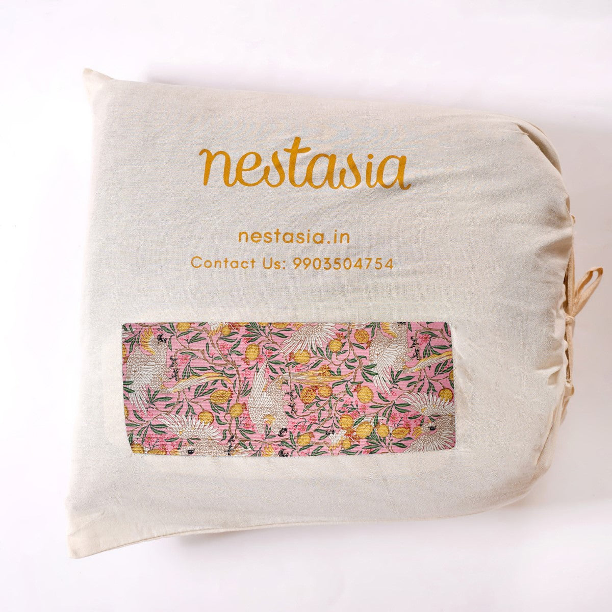 Songbird Quilted Cotton Quilted Bedcover 250x220cm Nestasia