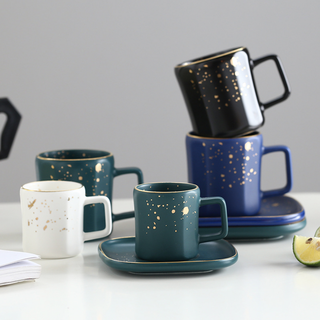 Espresso Coffee Cup Prussian Blue Nestasia