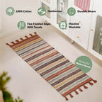 Spice Route Machine Washable Floor Runner 130x50cm Nestasia