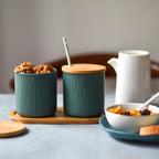 Green Spice Jar Set Nestasia