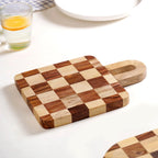Atelier Checkered Serve And Slice Board Mini 29x20cm Nestasia